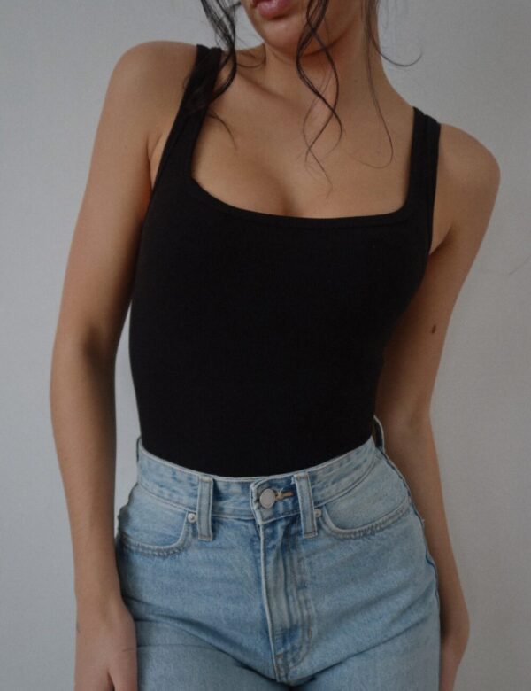 Bianca Ribbed Bodysuit - Image 2