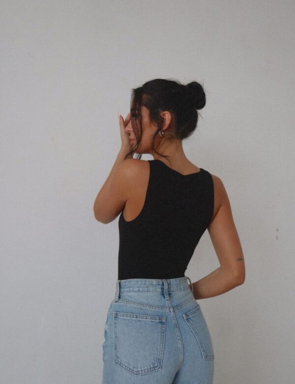 Bianca Ribbed Bodysuit - Image 3